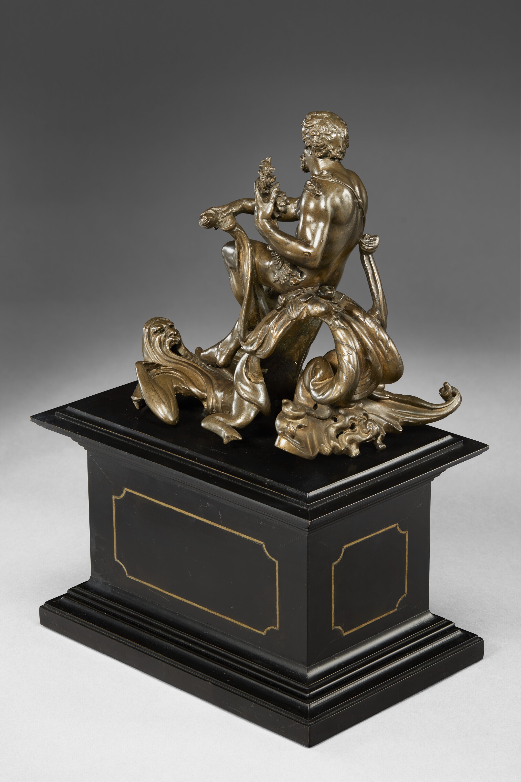 Artwork by Adriaen de Vries, HERCULES OVERCOMING NEREUS ON HIS WAY TO THE GARDEN OF THE HESPERIDES, Made of bronze