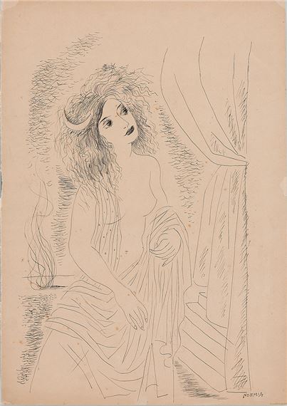 Mulher e Lua by Noemia Mourão