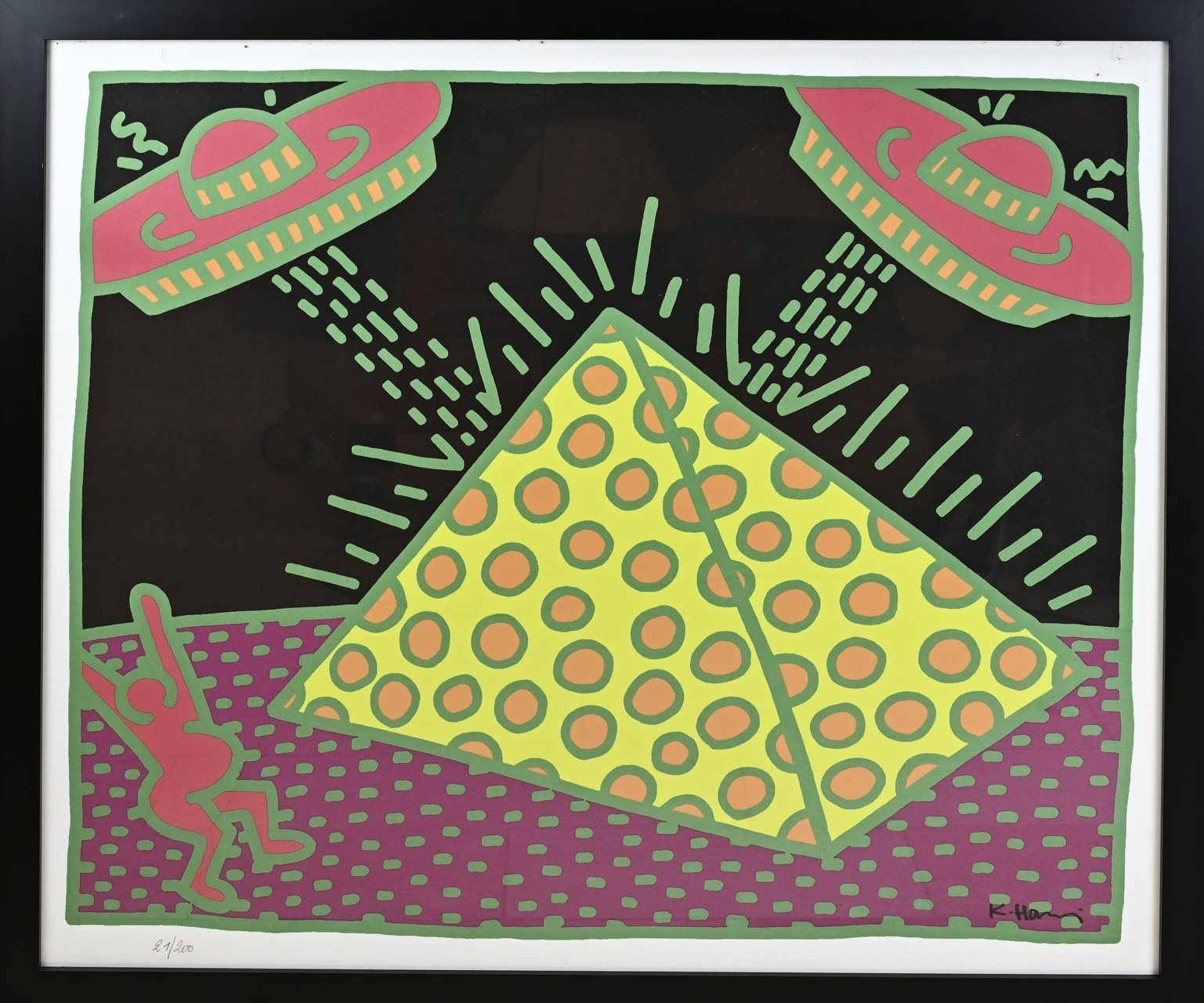 Keith Haring | Pyramides | MutualArt