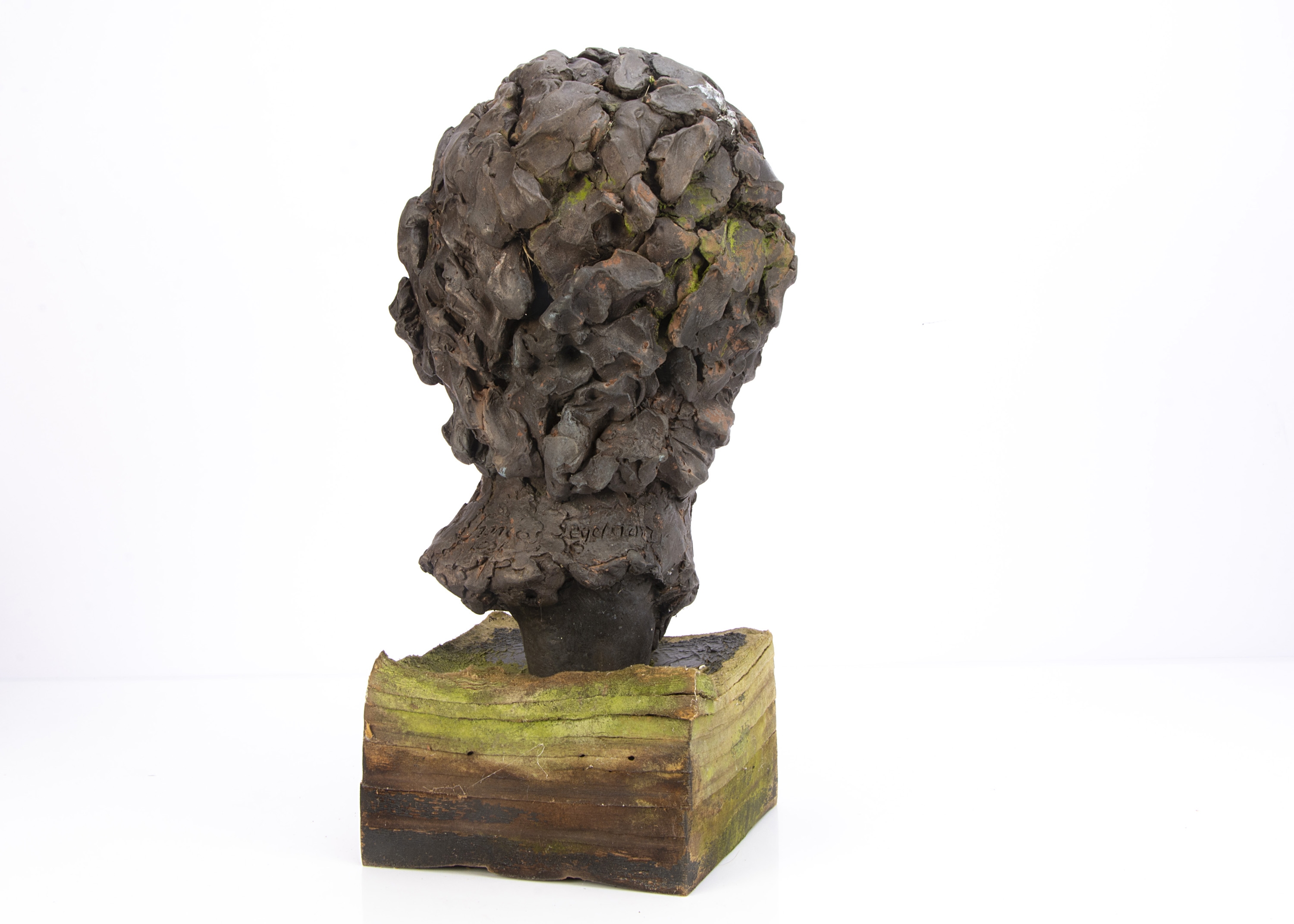 Artwork by Frances Segelman, supported on an MDF base now af, Made of resin