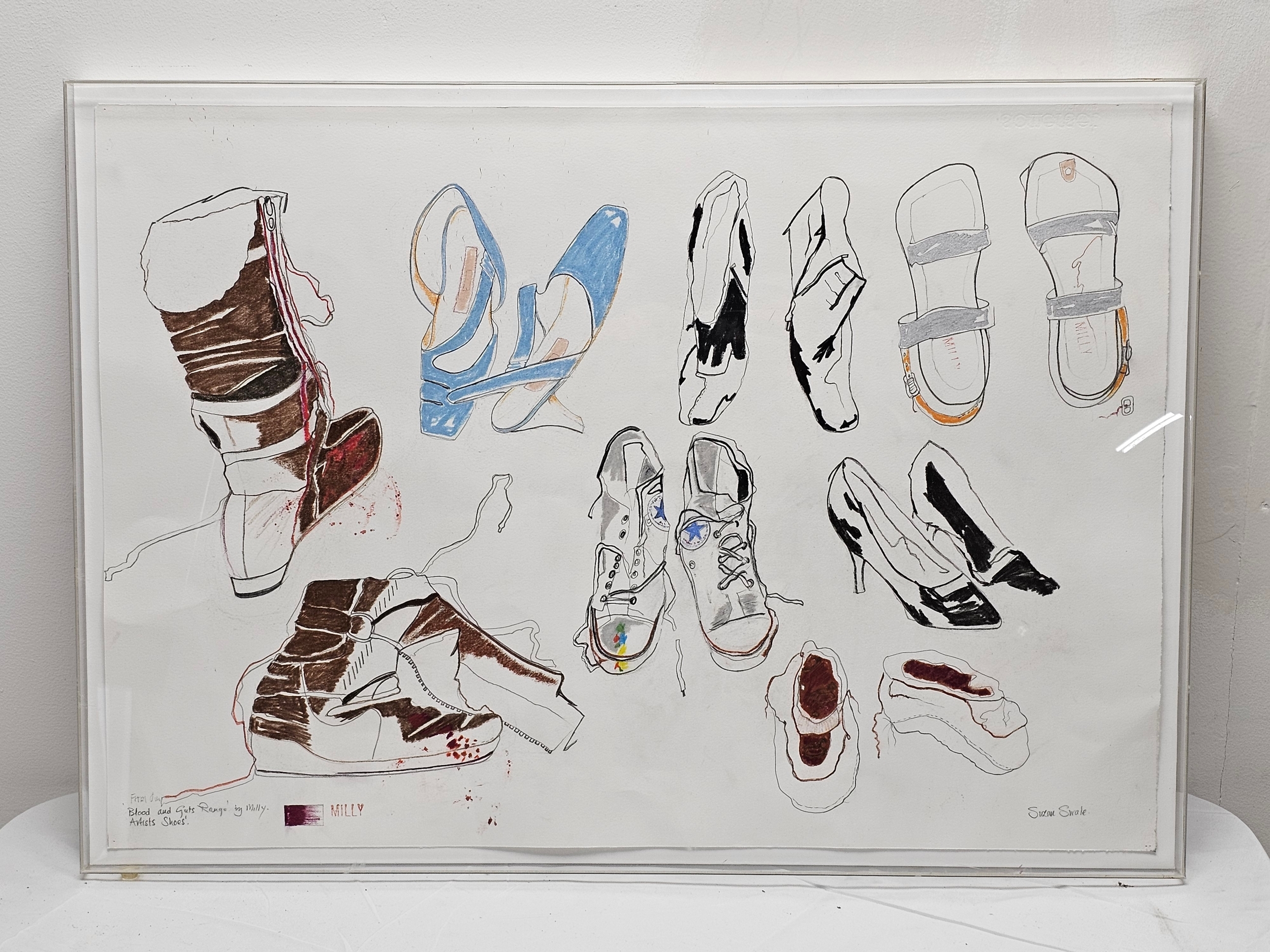 Suzan Swale | Blood and Guts Range by Milly. H. | MutualArt