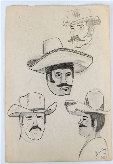 【ミウラさん専用】John Wayne Gacy 複製画 John Wayne Gacy