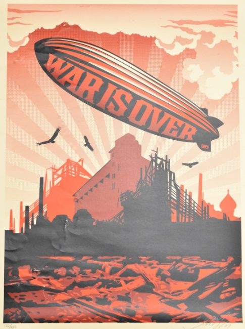 Shepard Fairey | War Is Over | MutualArt