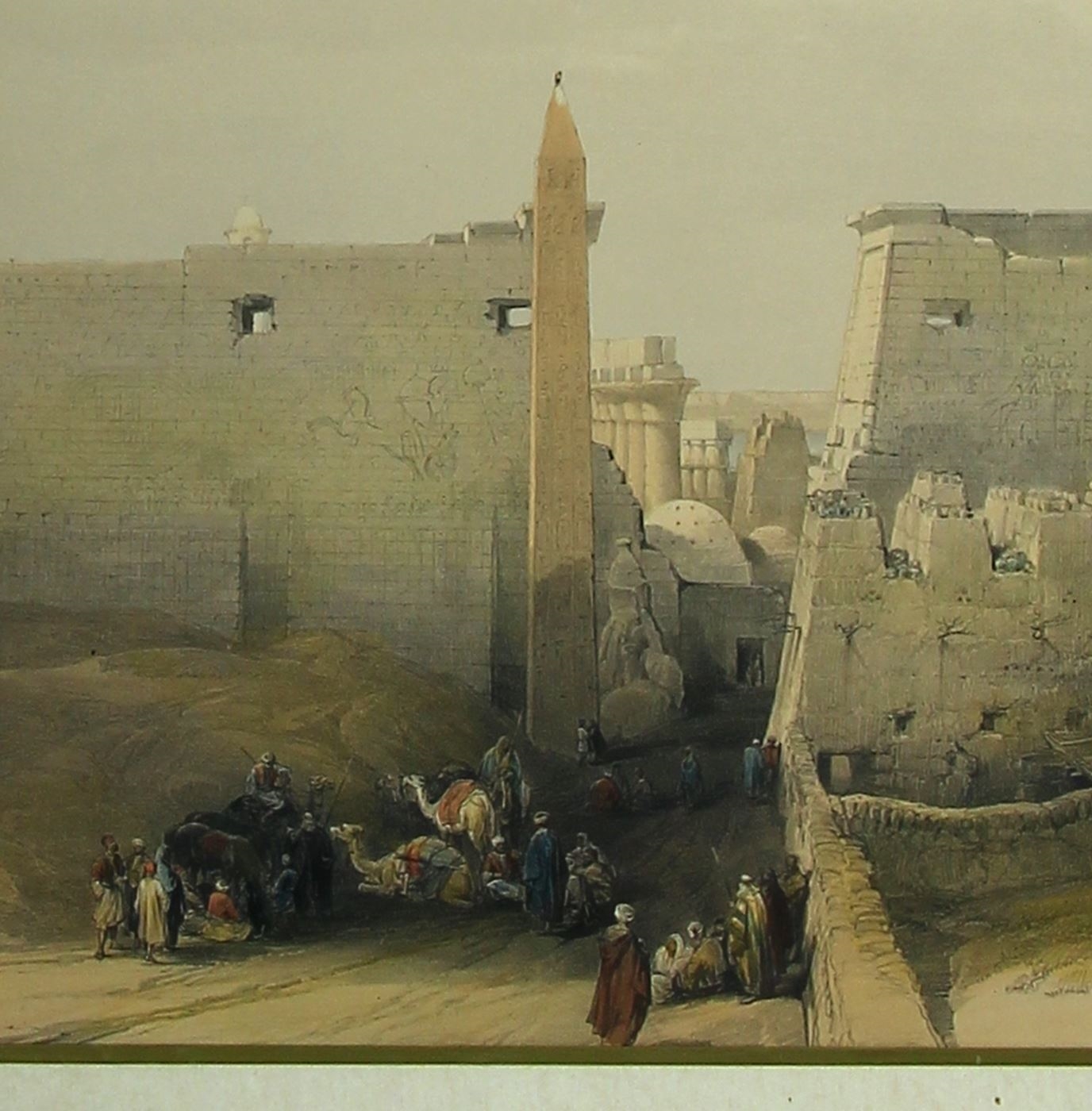 David Roberts | Obélisque de Luxor | MutualArt