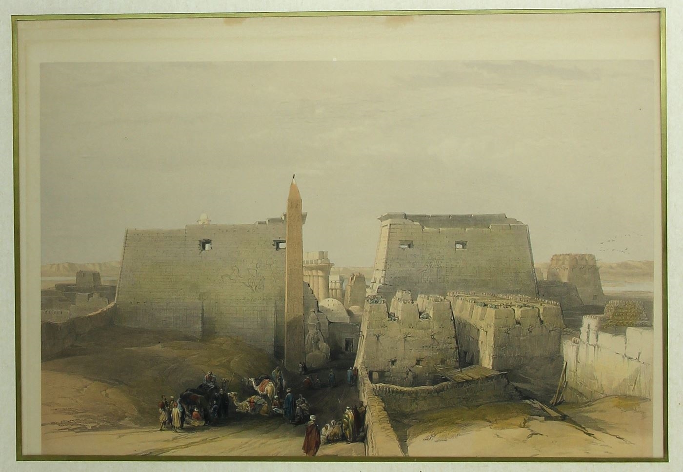 David Roberts | Obélisque de Luxor | MutualArt