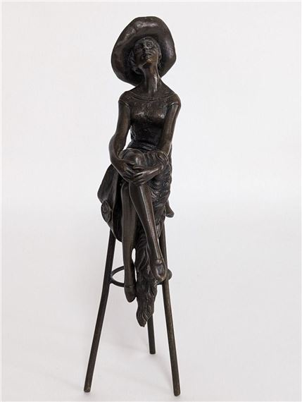 Demétre H. Chiparus | D. H. Chiparus Bronze Deco Gal 2 | MutualArt