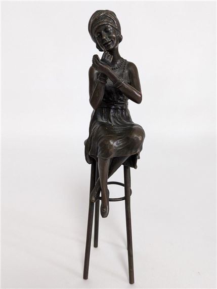 Demétre H. Chiparus | D. H. Chiparus Bronze Deco Gal 2 | MutualArt