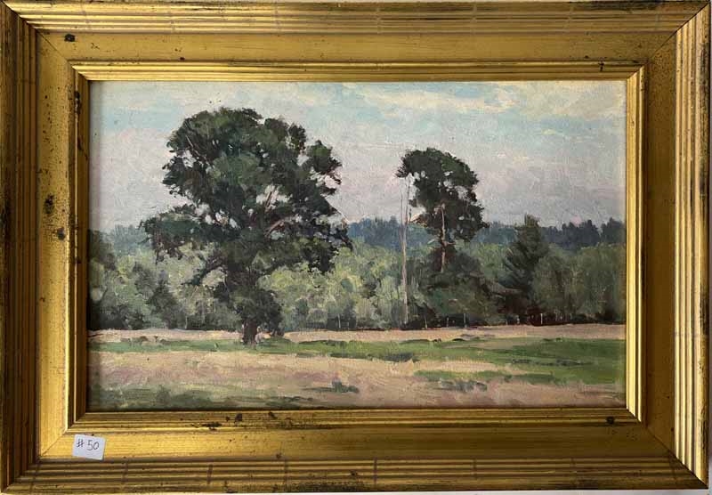 Bernard Corey | Attributed to Bernard Corey oil on board landscape ...