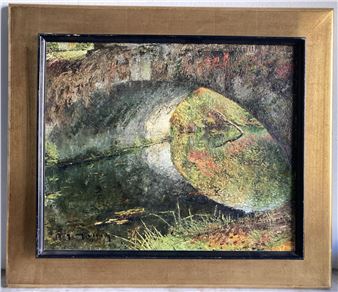 - Automne au pont vert - - Henri Jacques Masson