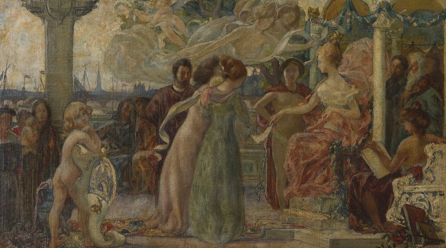 Emile Brunet, Salomé et le banquet d'Hérode