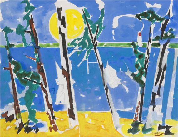 View of the Basin by Pierre Theron