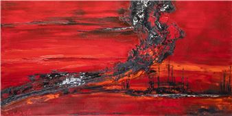 abstract composition - Anne Isabelle Calcagno