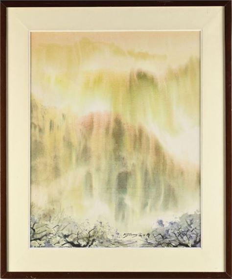 Dawn, Landscape by Fu Ji Tsang