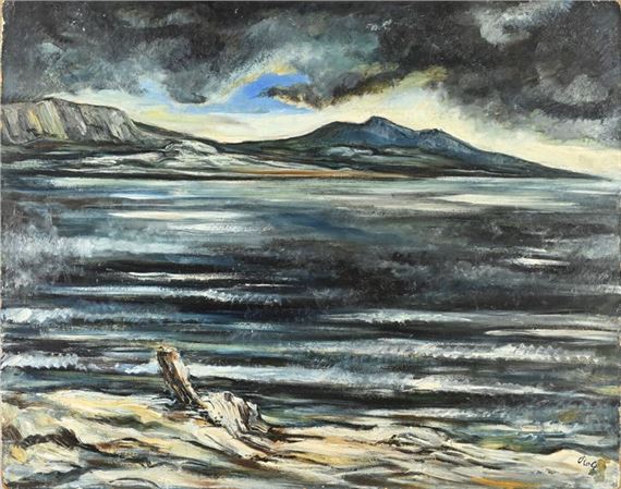 Landscape by Rolf Hirschland