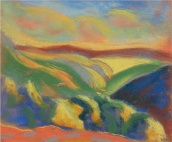 Abstrakte Landschaft - Johannes Sack