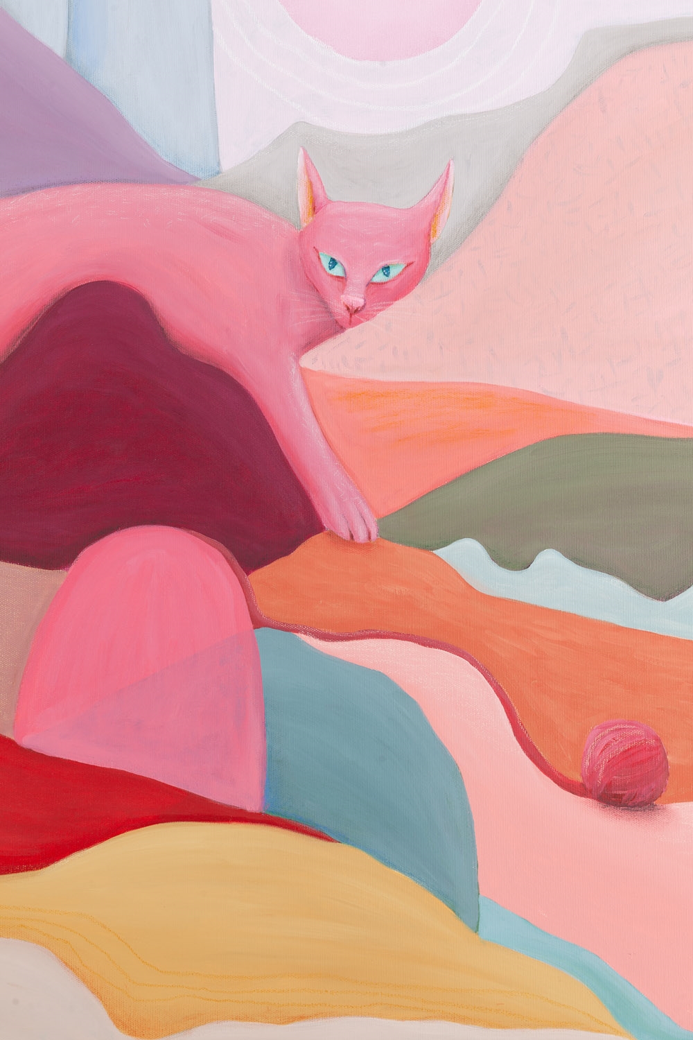 Artwork by Magdalena Magiera, "Lord, Made of acrylic/canvas