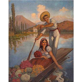 Xochimilco - Víctor M. Magallón