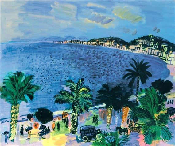 Raoul Dufy | Promenade a Nice (1926) | MutualArt