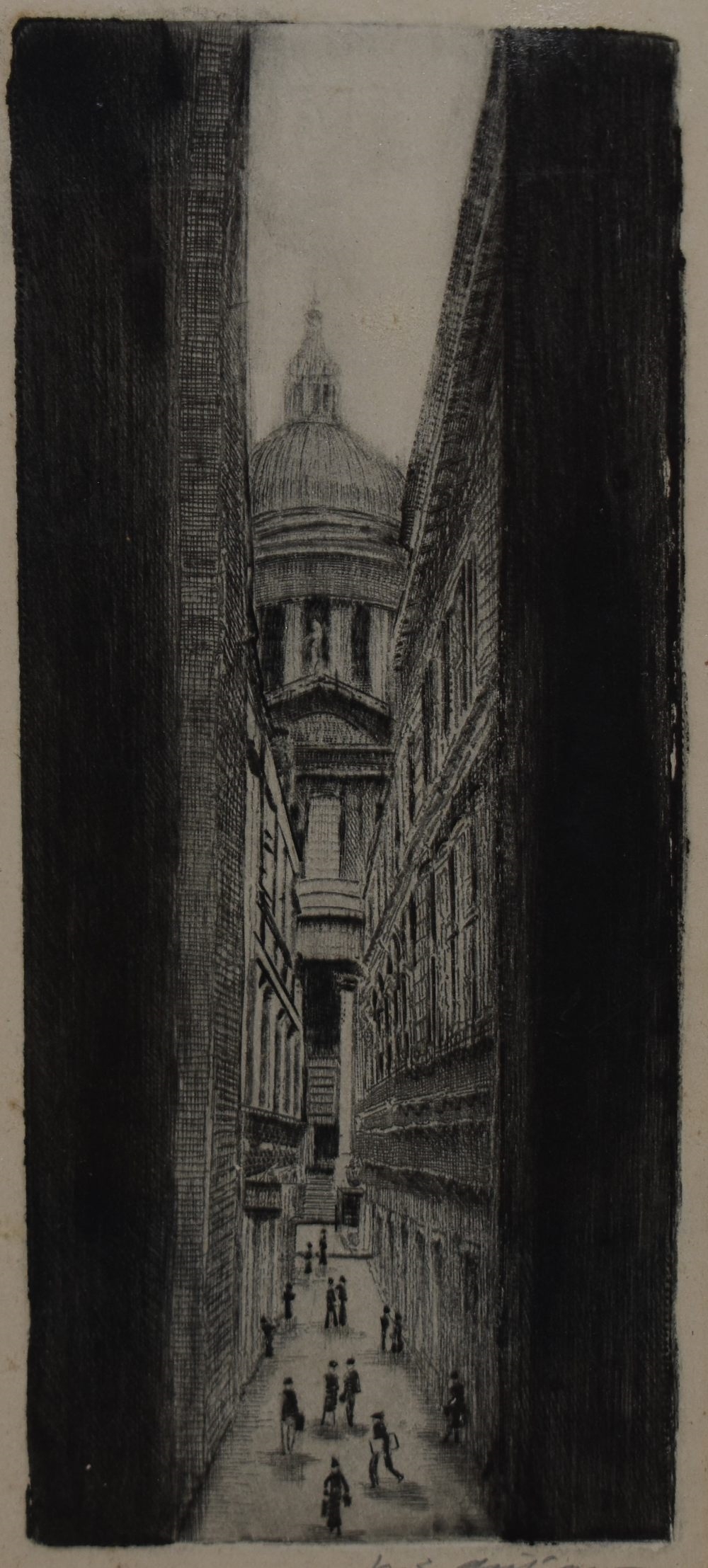Walter Edwin Law | Seven etchings of architectural | MutualArt