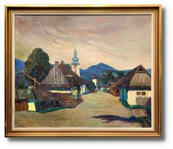 VESNICE NA MORAVĚ - XXL FORMÁT - Marta Rožánková-Drábková