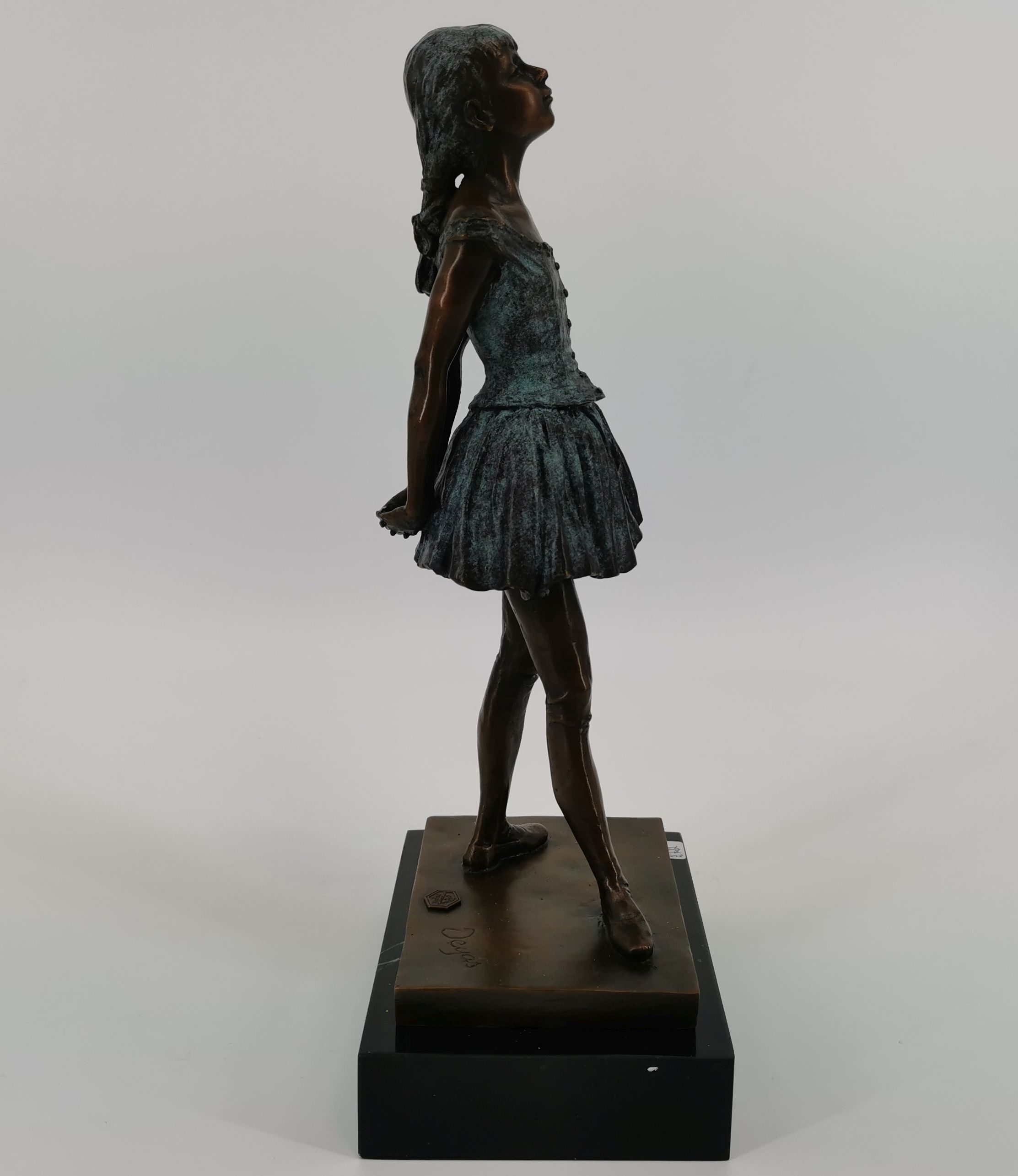 thumbnail: Sculptuur De Kleine Danser (S) - 16cm, Replica Van Edgar Degas