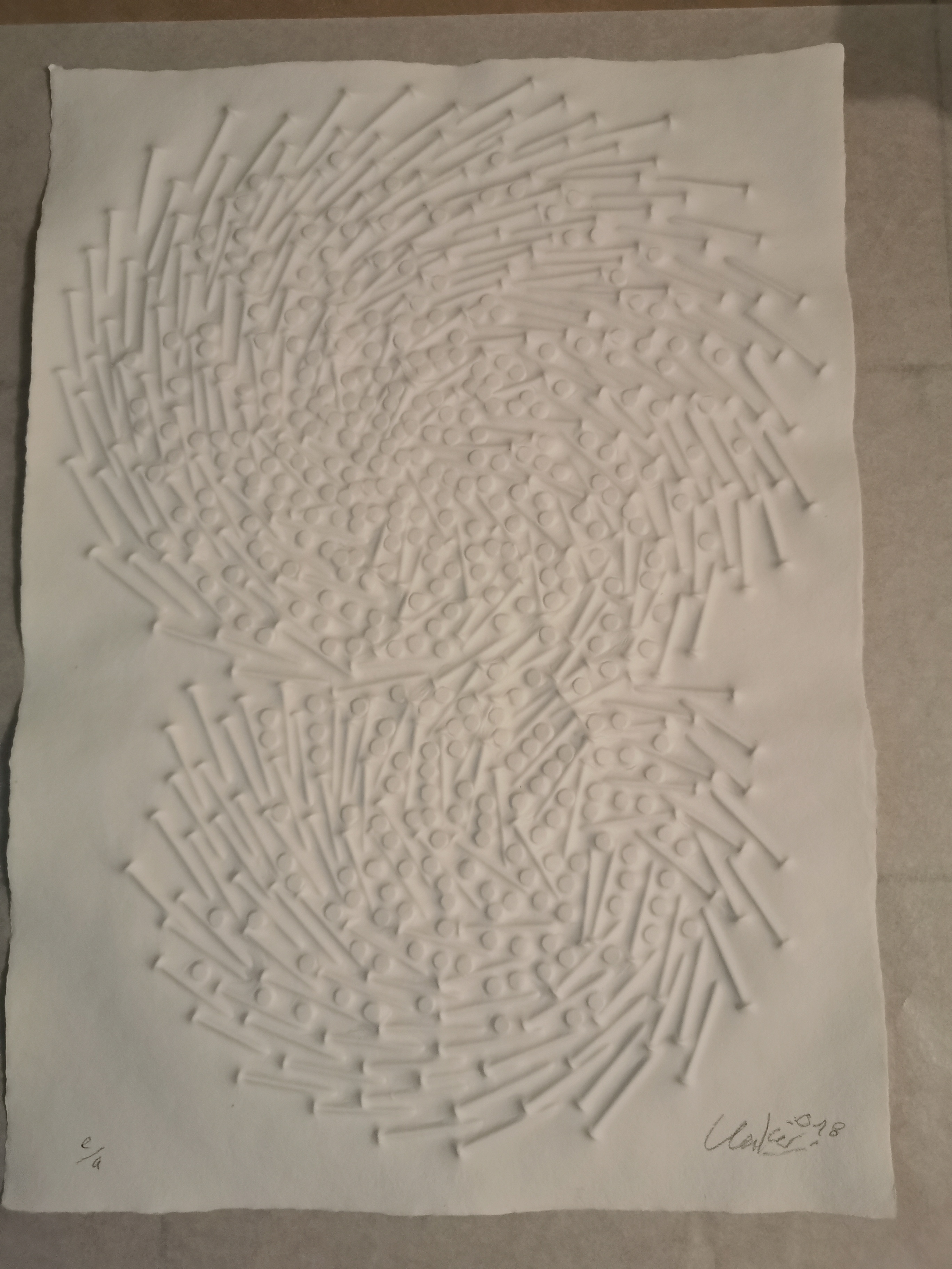 Günther Uecker | GÜNTHER UECKER - GRAFIK (2018) | MutualArt