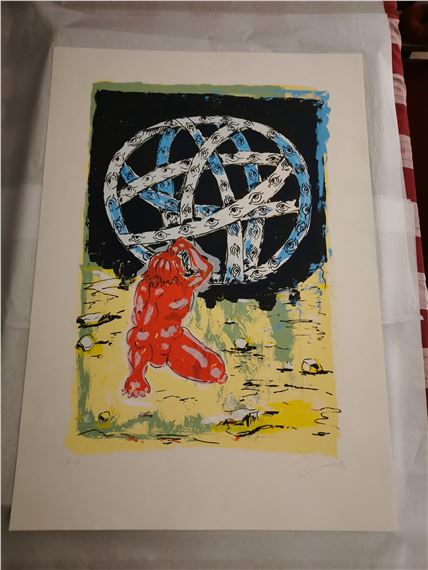 JÖRG IMMEN DORFF - GRAFIK by Jörg Immendorff, 2001