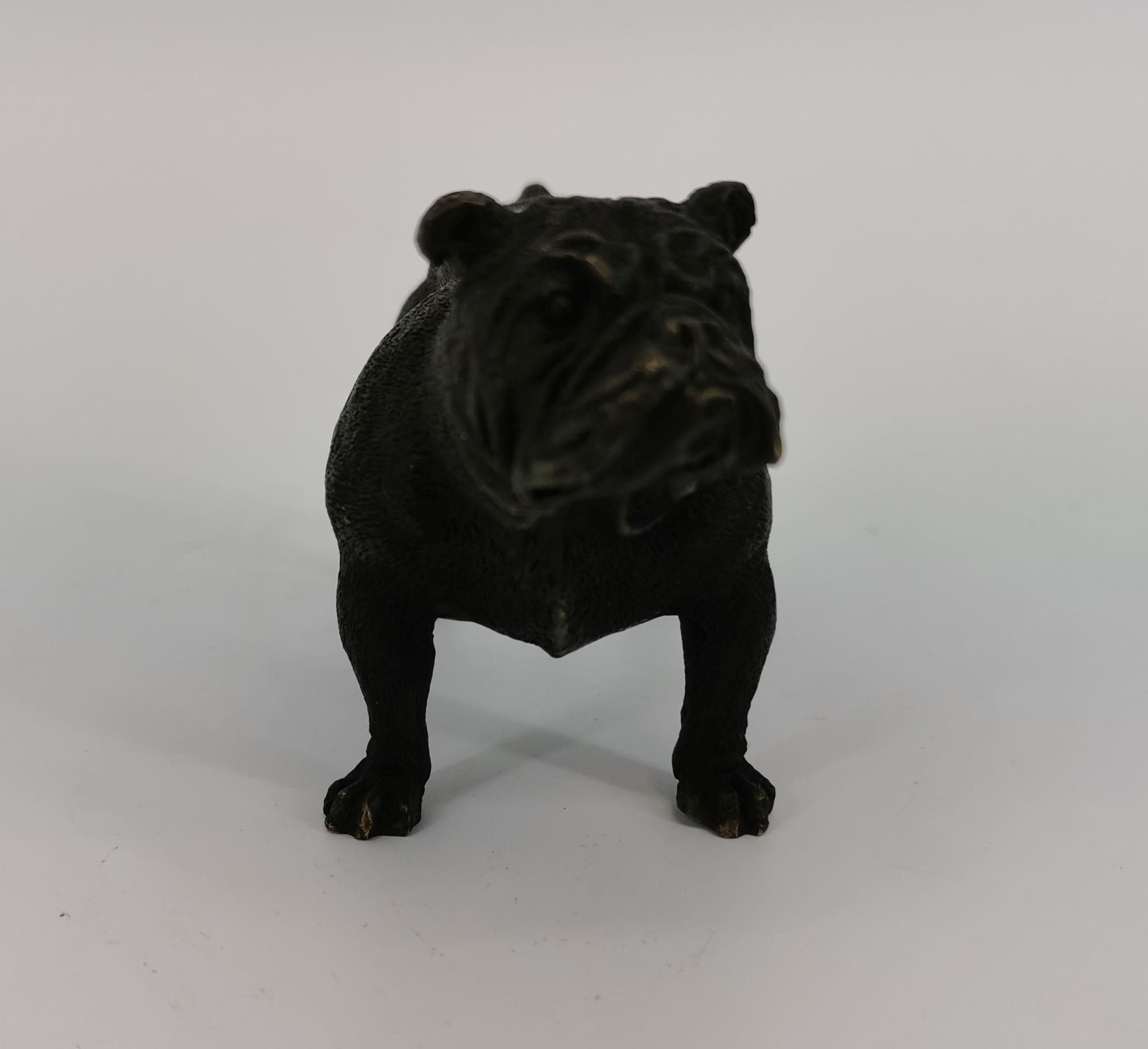  Französische Bulldogge Skulptur Bulldog Figur Bulldogge