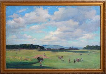 VIEW OF THE OLD COURSE - Harry Gordon Shields