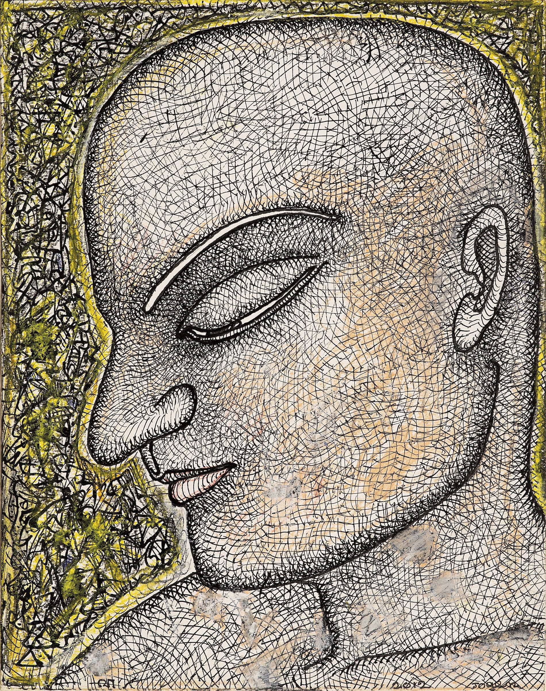 Jogen Chowdhury | Face of a Man (2012) | MutualArt