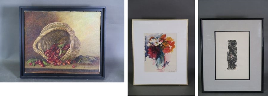 Andrée Cottray | Andrée COTTRAY (peintre franc-comtoise du... - Lot 347 ...