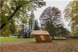 deCordova Welcomes Hugh Hayden's 'Huff and a Puff' to Its Sculpture Park
