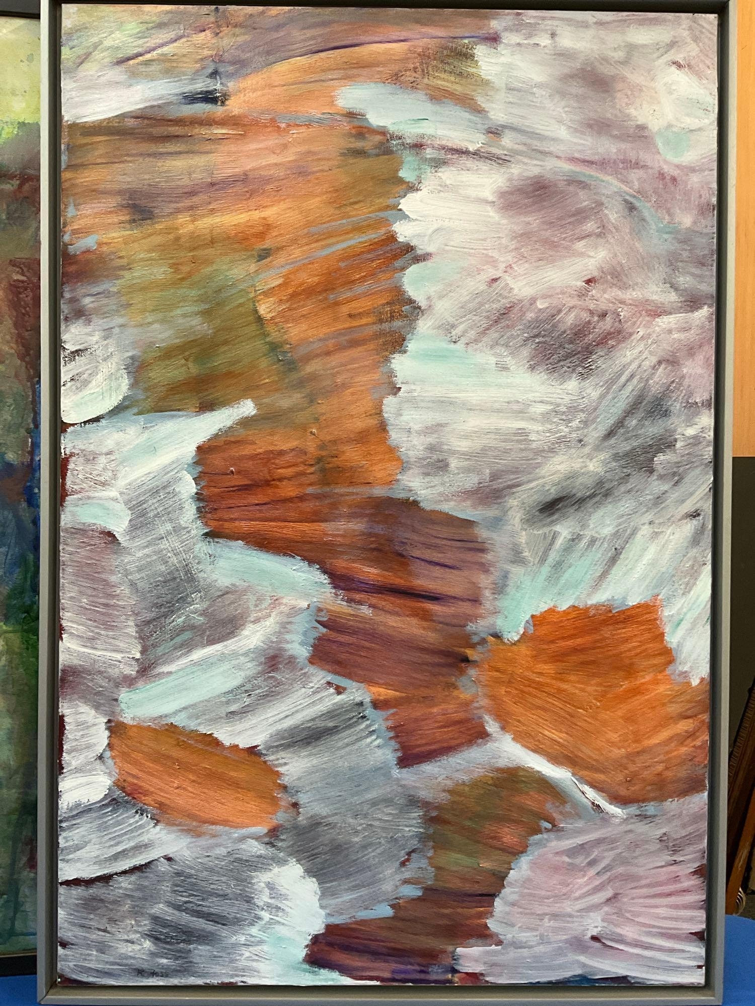 Roberta Foss Roberta Foss Oil and Acrylic Figural Abstracts MutualArt