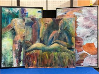 Roberta Foss: Oil and Acrylic Figural Abstracts - Roberta Foss