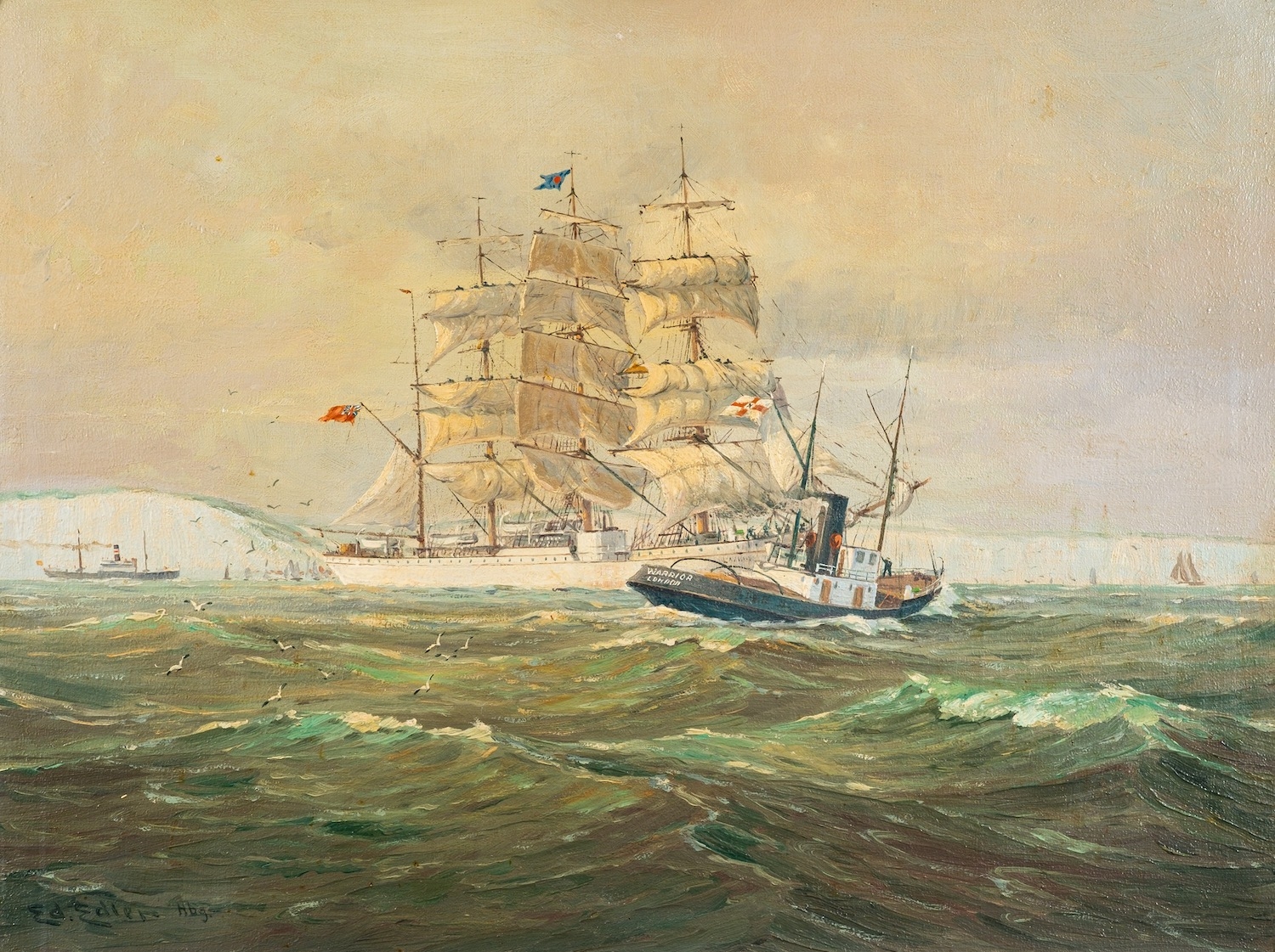 Eduard Edler | Dover and Wight | MutualArt