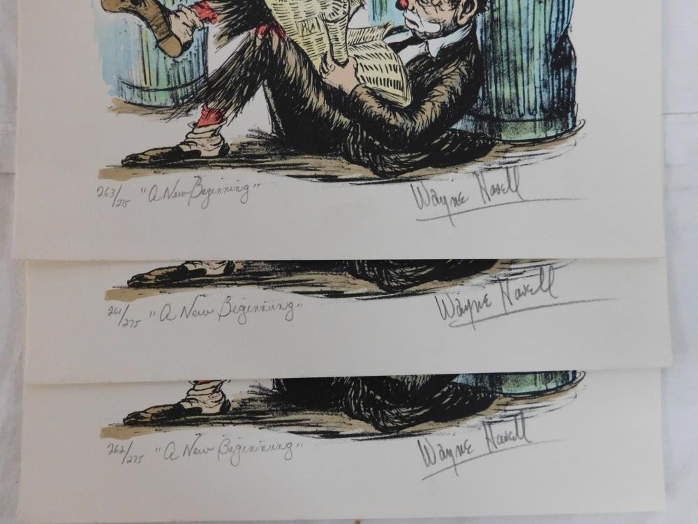 Wayne Howell | Clown Prints | MutualArt