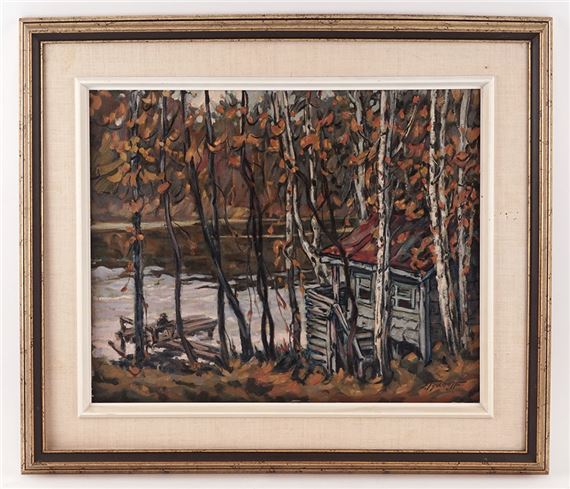 Oil on canvas Signed on the lower right: N.Tzanoff Titled on a label on the reverse 41x51cm - 16x20 by Nikos Tzanoff