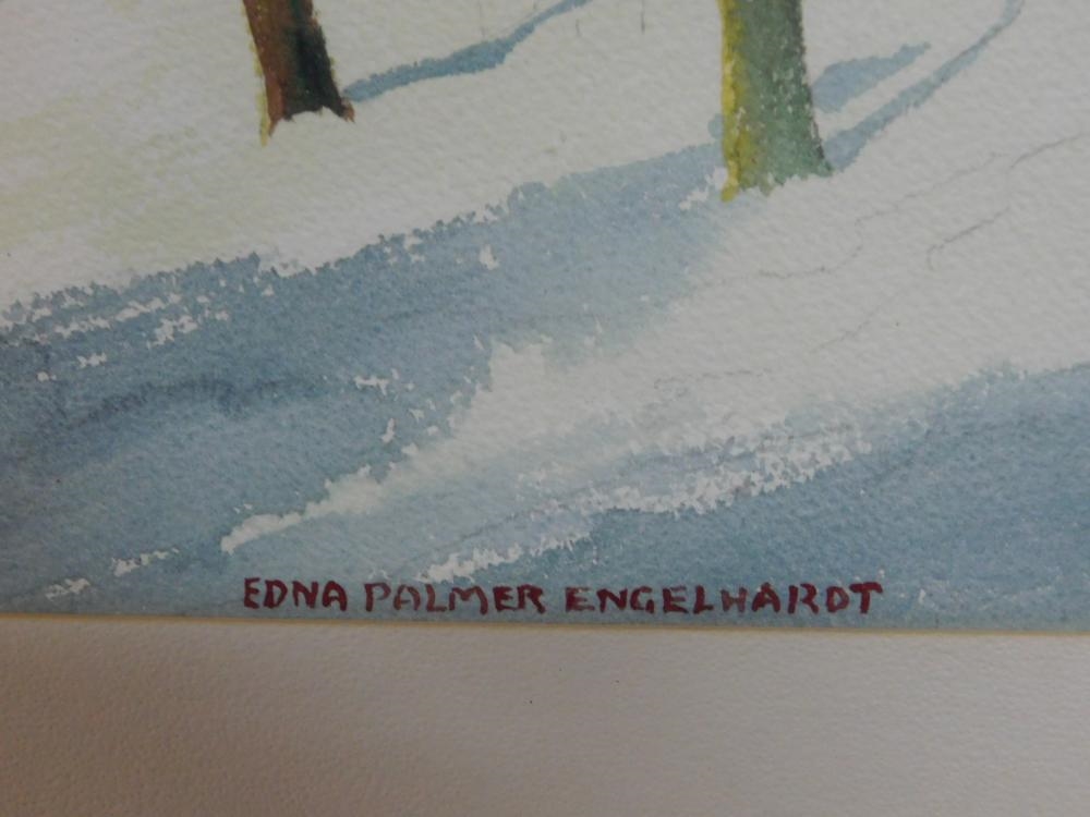 Edna Palmer Engelhardt | Edna Palmer Engelhardt Snowscape | MutualArt