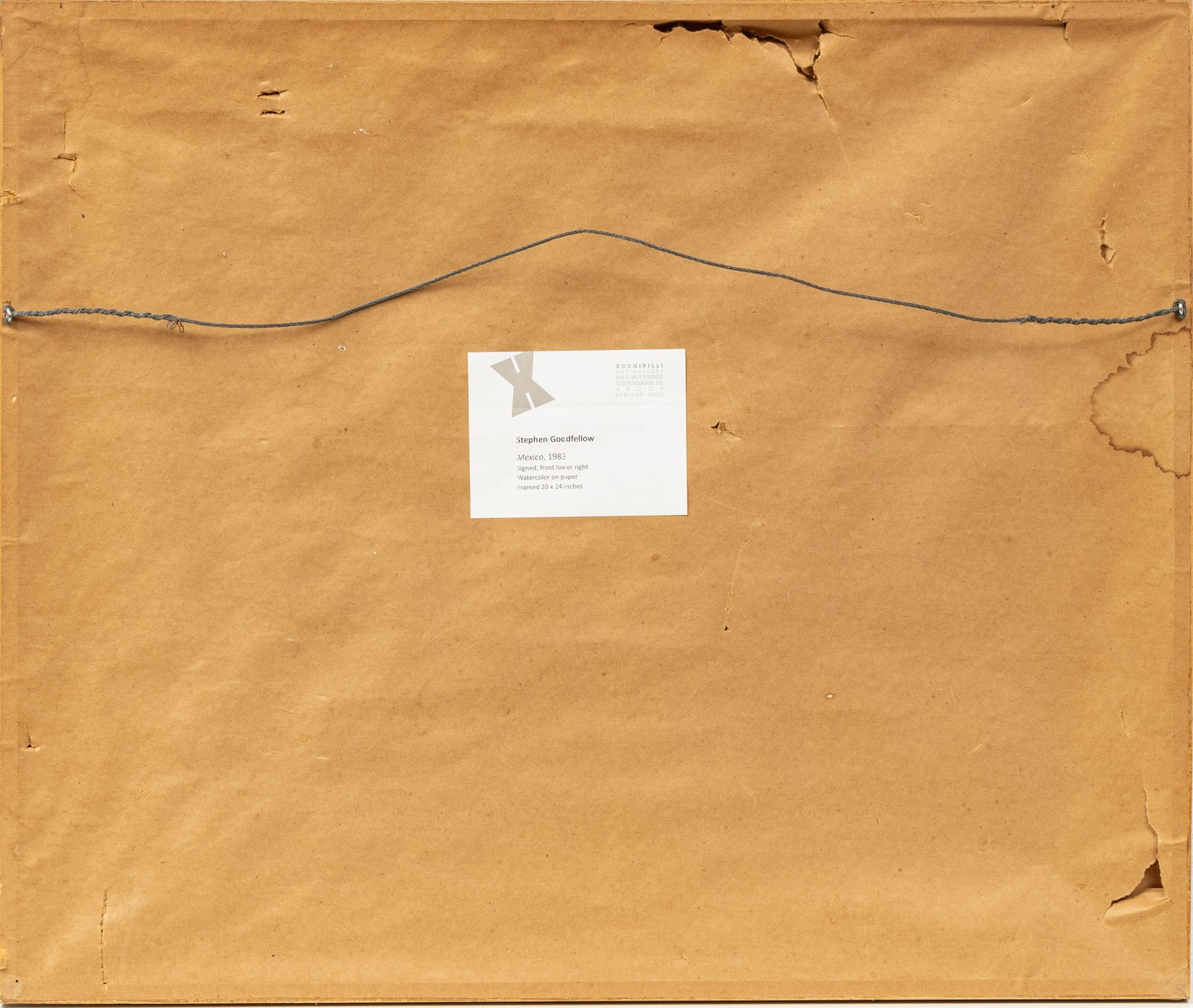 Stephen Goodfellow | Mexico | MutualArt