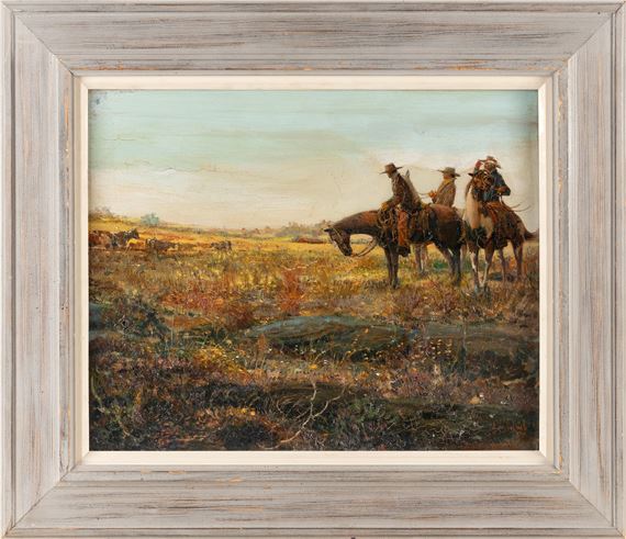 Louis John De Donato | Making the Rounds. (1969) | MutualArt