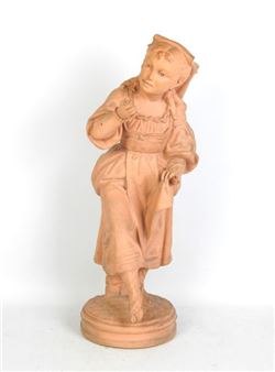 Young dancing girl - Ernest Zoutter