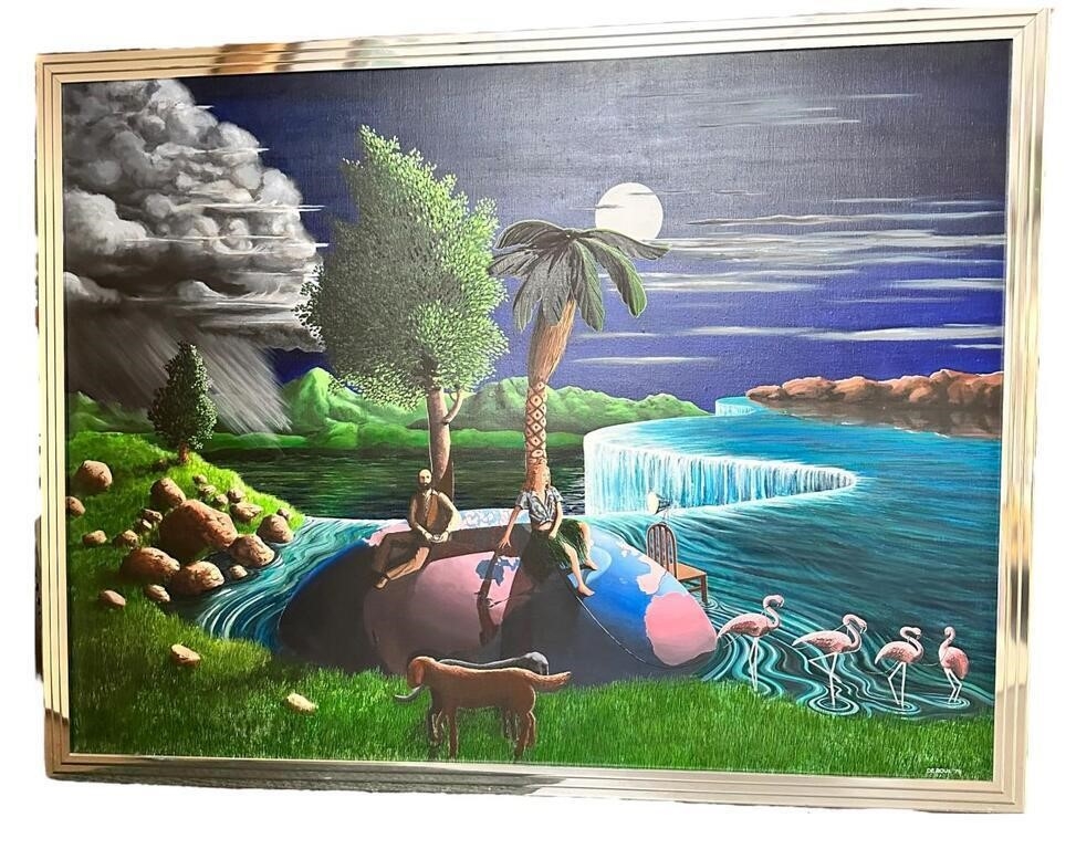 Daniel de Roux | Expulsion From The Garden (1979) | MutualArt