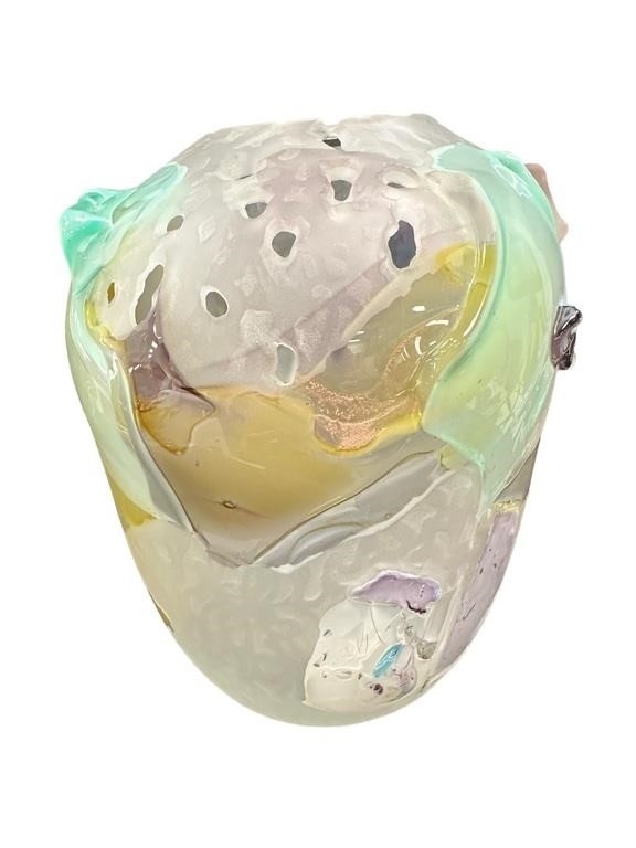 Artwork by Justin Guerard, Chaos Series Vase, Made of Glass