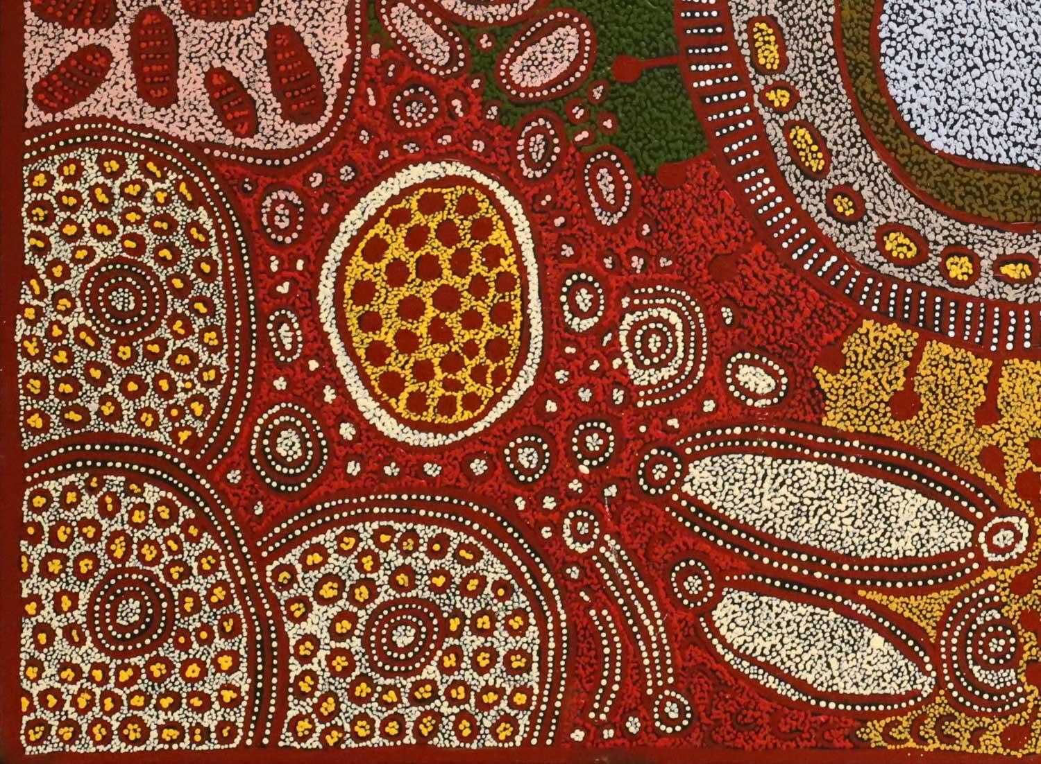 Joylene Reid Napangardi | Bush Tucker (2023) | MutualArt