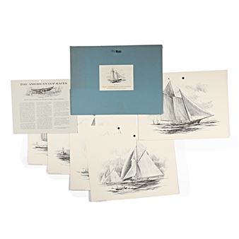 The America's Cup Races portfolio - Robert Pailthorpe