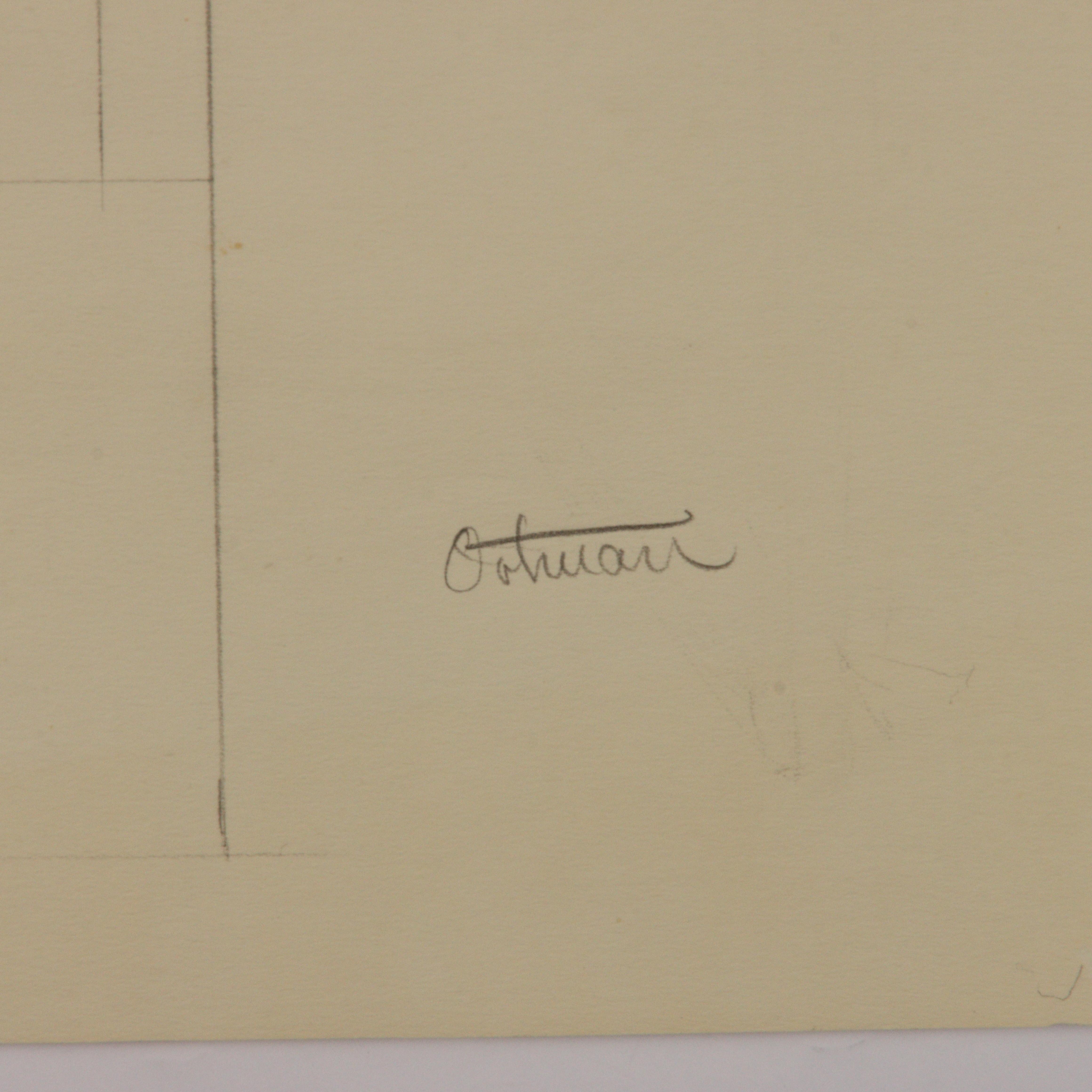 George Earl‏ Ortman | mural drawing / Indianapolis Museum of Art poster ...