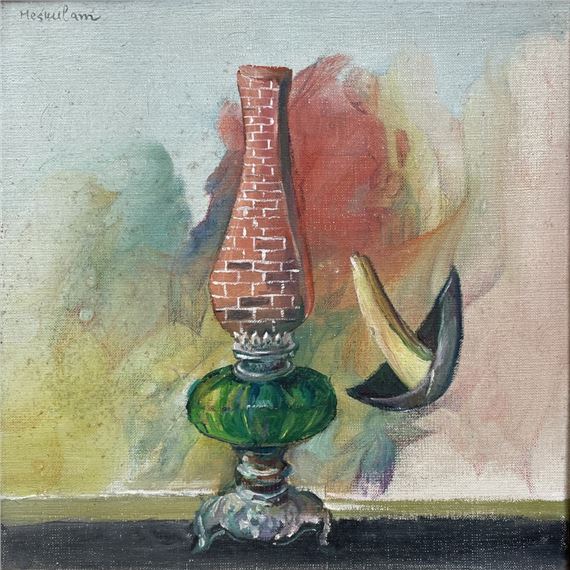 Oil lamp, by David Meshulam