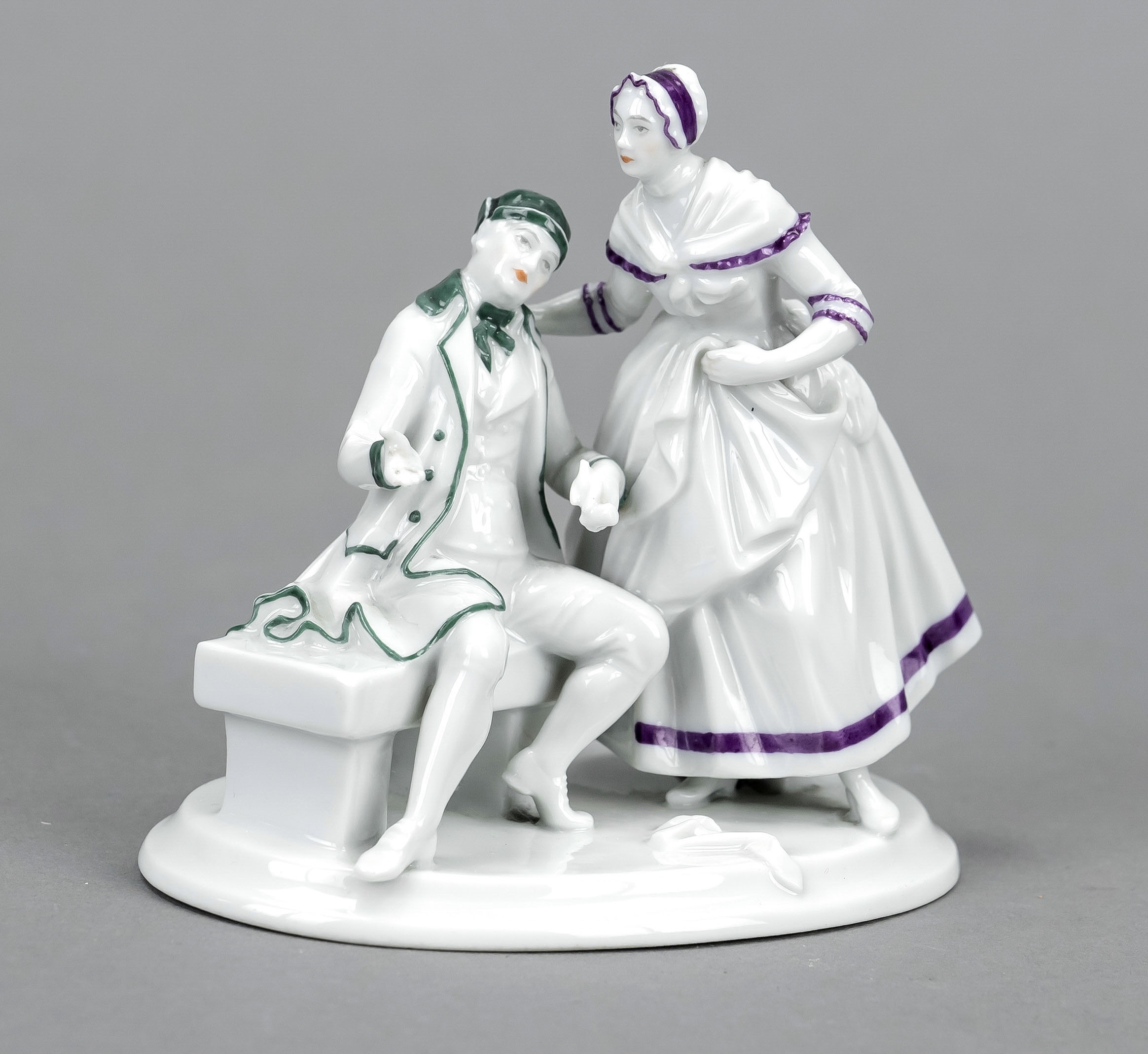 Gustav Oppel | Innkeeper and landlady (1920s) | MutualArt