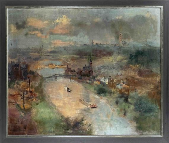 German Expressionist from Hanau by Reinhold Ewald, 1919