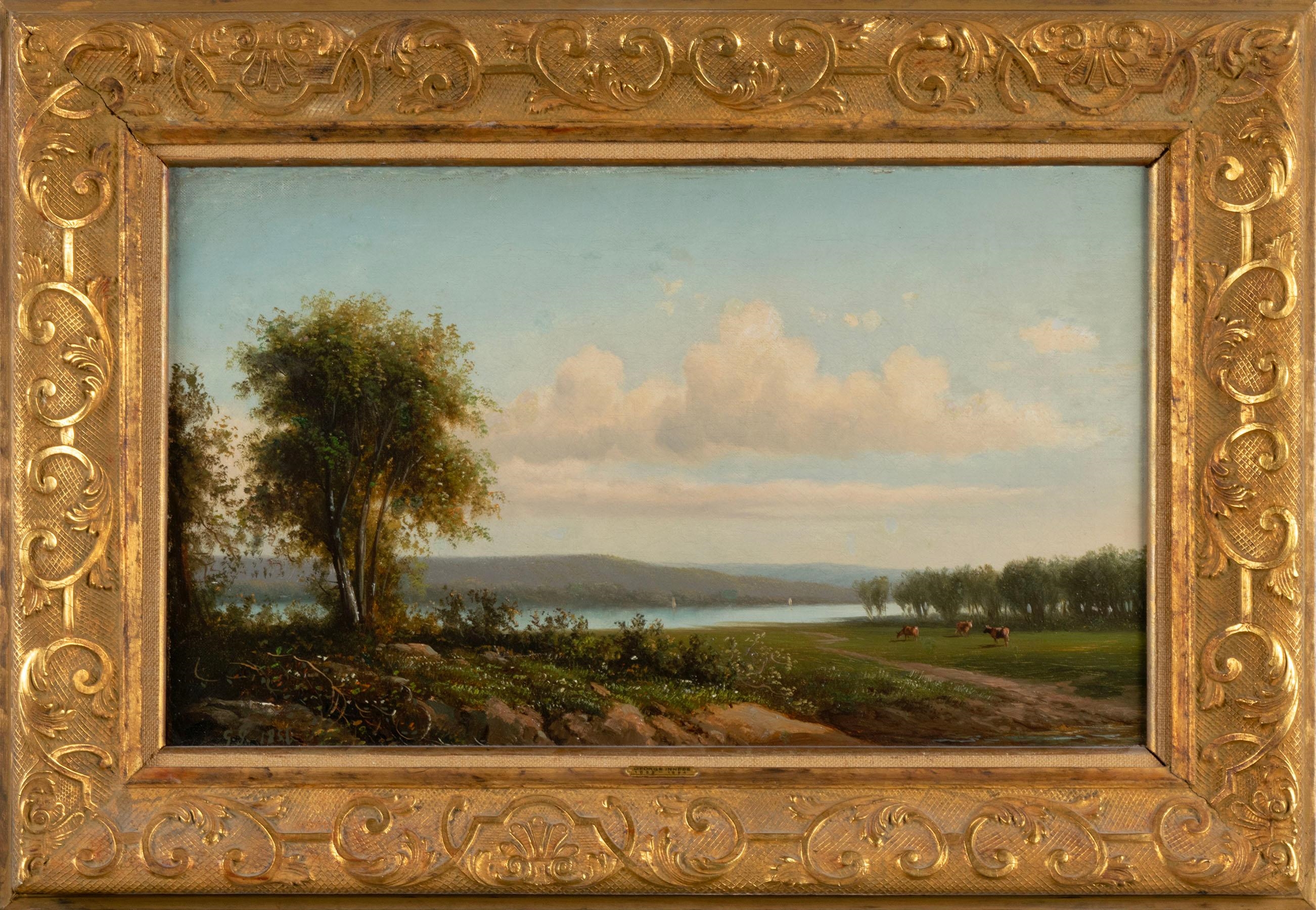George Inness | Landscape (1856) | MutualArt